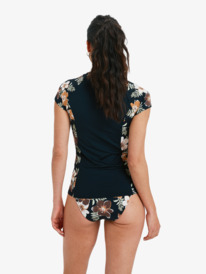 4 Half Zip Lycra - Kurzarm-Rashguard für Frauen  ERJWR03892 Roxy