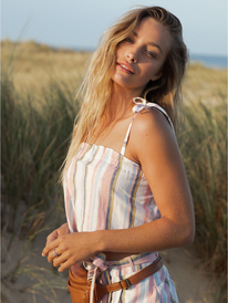 0 Palm Life - Haut court à bretelles pour Femme  ERJWT03429 Roxy