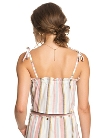 6 Palm Life - Haut court à bretelles pour Femme  ERJWT03429 Roxy