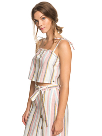 3 Palm Life - Haut court à bretelles pour Femme  ERJWT03429 Roxy