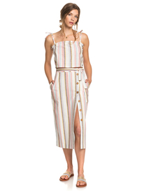 5 Palm Life - Haut court à bretelles pour Femme  ERJWT03429 Roxy