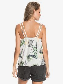 4 Got To Be Real - Riemchen-Top für Frauen Weiss ERJWT03462 Roxy