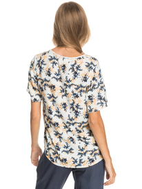 7 Hey Now - Short Sleeve Top for Women White ERJWT03464 Roxy