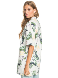1 Caravan Of Sun - Chemise manches courtes oversize pour Femme  ERJWT03471 Roxy