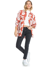 7 Turn It Up - Long Sleeve Shirt for Women  ERJWT03477 Roxy