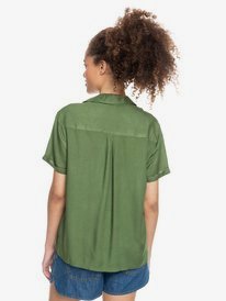 5 Remind To Forget - Short Sleeve Shirt for Women Green ERJWT03488 Roxy