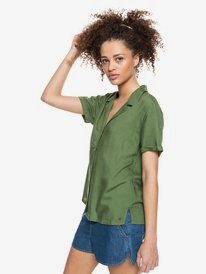 1 Remind To Forget - Short Sleeve Shirt for Women Green ERJWT03488 Roxy