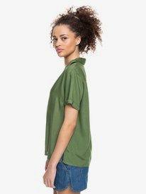 2 Remind To Forget - Short Sleeve Shirt for Women Green ERJWT03488 Roxy