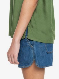 3 Remind To Forget - Short Sleeve Shirt for Women Green ERJWT03488 Roxy