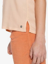 2 Remind To Forget - Short Sleeve Shirt for Women Orange ERJWT03488 Roxy