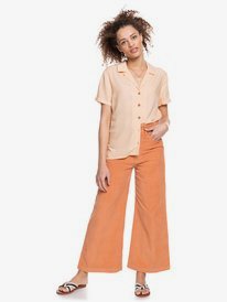 4 Remind To Forget - Short Sleeve Shirt for Women Orange ERJWT03488 Roxy