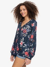 3 Way To Bubble - Long Sleeve Top for Women  ERJWT03504 Roxy