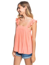 1 Bohemian Dance - Top com tiras para Mulheres jovens Pink ERJWT03530 Roxy