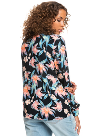4 Soft Feminity - Long Sleeve Blouse for Women  ERJWT03552 Roxy