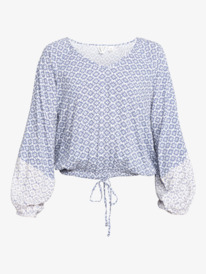 5 Nomadic Mood - Blusa fluida para Mulher Branco ERJWT03636 Roxy