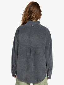 6 Kick Back - Corduroy Shacket voor Dames Black ERJWT03642 Roxy