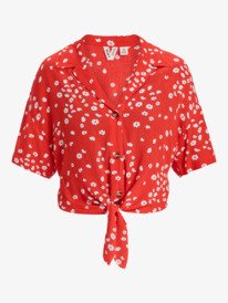 5 Salty Sweet - Woven Top for Women Red ERJWT03679 Roxy