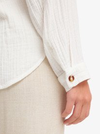 7 Morning Shine - Long Sleeve Shirt for Women White ERJWT03739 Roxy