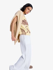 1 Wild Waves - Top met bandjes voor Dames Yellow ERJWT03743 Roxy