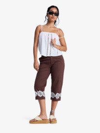 3 Sweetest Sky - Strappy Blouse for Women White ERJWT03744 Roxy