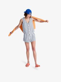 3 Sunbaked Spirit - Strick-Weste f&uuml;r Frauen Weiss ERJWT03748 Roxy