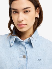 2 Kick Back Washed Bleu ERJWT03750 Roxy