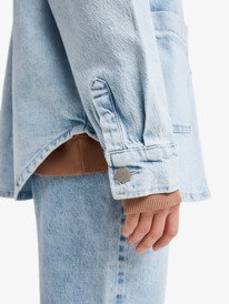 3 Kick Back Washed Bleu ERJWT03750 Roxy