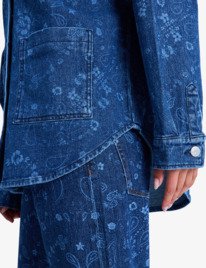 2 Kick Back Washed - Surchemise pour Femme Bleu ERJWT03750 Roxy