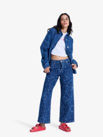 5 Kick Back Washed - Surchemise pour Femme Bleu ERJWT03750 Roxy