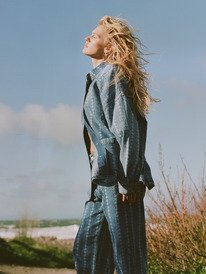 1 Kick Back Wash Denim Blau ERJWT03762 Roxy