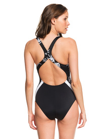 3 ROXY Fitness - Maillot une pièce pour Femme Noir ERJX103199 Roxy