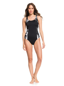 2 ROXY Fitness - Maillot une pièce pour Femme Noir ERJX103199 Roxy