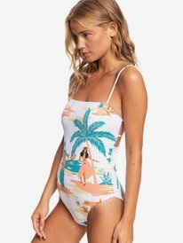 2 Printed Beach Classics 2021 - One-Piece Swimsuit for Women White ERJX103225 Roxy