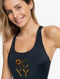 2 ROXY Active - One-Piece Swimsuit for Women Black ERJX103332 Roxy