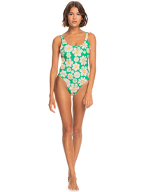 4 POP Surf - One-Piece Swimsuit for Women Green ERJX103464 Roxy