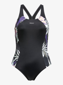 9 ROXY Active - One-Piece Swimsuit for Women Black ERJX103470 Roxy