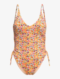 4 Printed Beach Classics - Maillot une pièce pour Femme Beige ERJX103484 Roxy