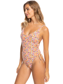 1 Printed Beach Classics - Maillot une pièce pour Femme Beige ERJX103484 Roxy