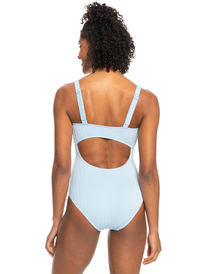 4 Rib Roxy Love  New - One-Piece Swimsuit for Women Blue ERJX103493 Roxy