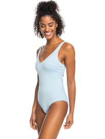 1 Rib Roxy Love  New - One-Piece Swimsuit for Women Blue ERJX103493 Roxy