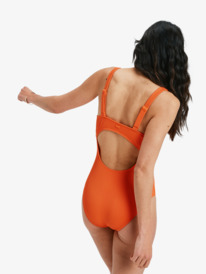 5 Rib Roxy Love  New - One-Piece Swimsuit for Women Orange ERJX103493 Roxy