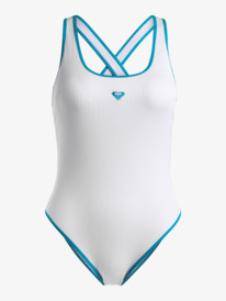 5 Roxy Life Tidepool View - Bañador Entero para Mujer Blanco ERJX103550 Roxy