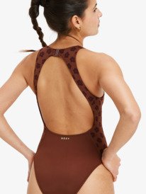 3 Roxy Pro Wave  - One Piece Swimsuit for Women Brown ERJX103655 Roxy