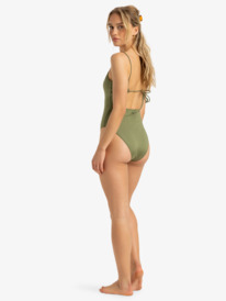 2 Brilho - Maillot de bain une pièce pour Femme Vert ERJX103707 Roxy