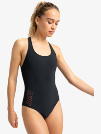 0 Roxy Active - Badeanzug für Frauen Schwarz ERJX103709 Roxy