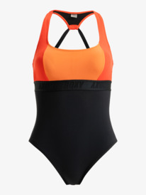 5 Roxy Active Colorblk - Maillot de bain une pièce pour Femme Noir ERJX103711 Roxy