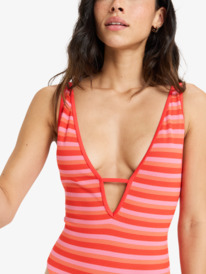 7 Jasmin - One-Piece Swimsuit for Women Red ERJX103715 Roxy