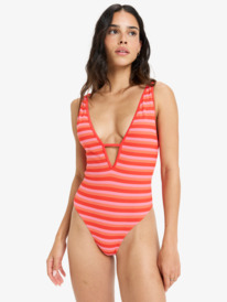 3 Jasmin - One-Piece Swimsuit for Women Red ERJX103715 Roxy