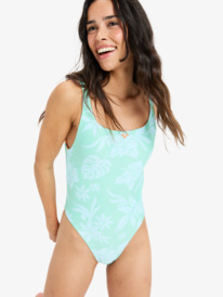 5 Hula Hibiscus - Fato de banho para Mulher Branco ERJX103737 Roxy