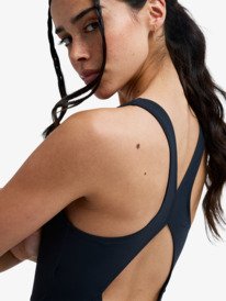 2 Roxy Active  Boyleg - Fato de banho para mulher Preto ERJX103759 Roxy